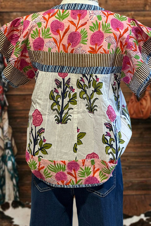 Pretty Floral Print T-Shirt