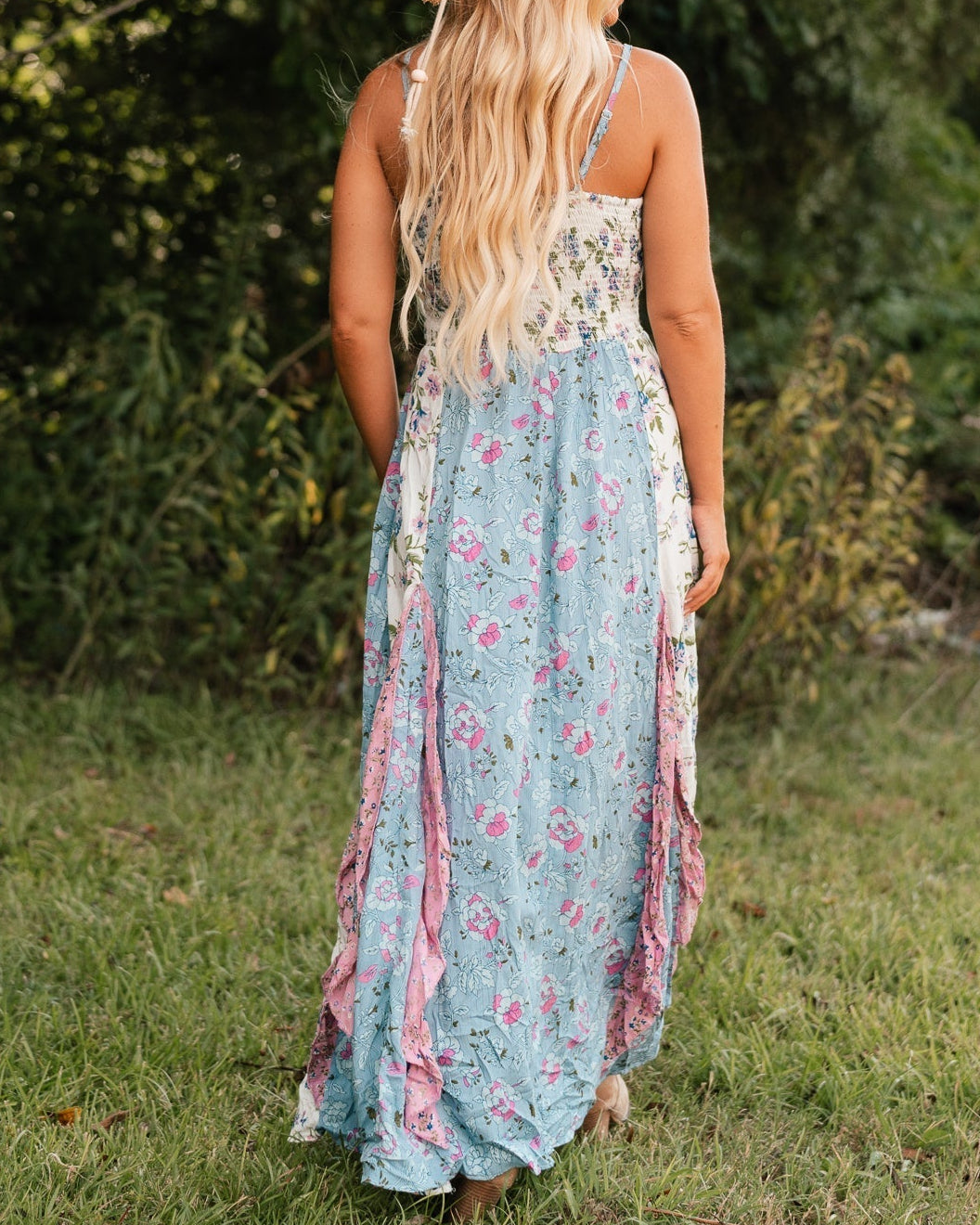 In The Mix Floral Maxi Dress
