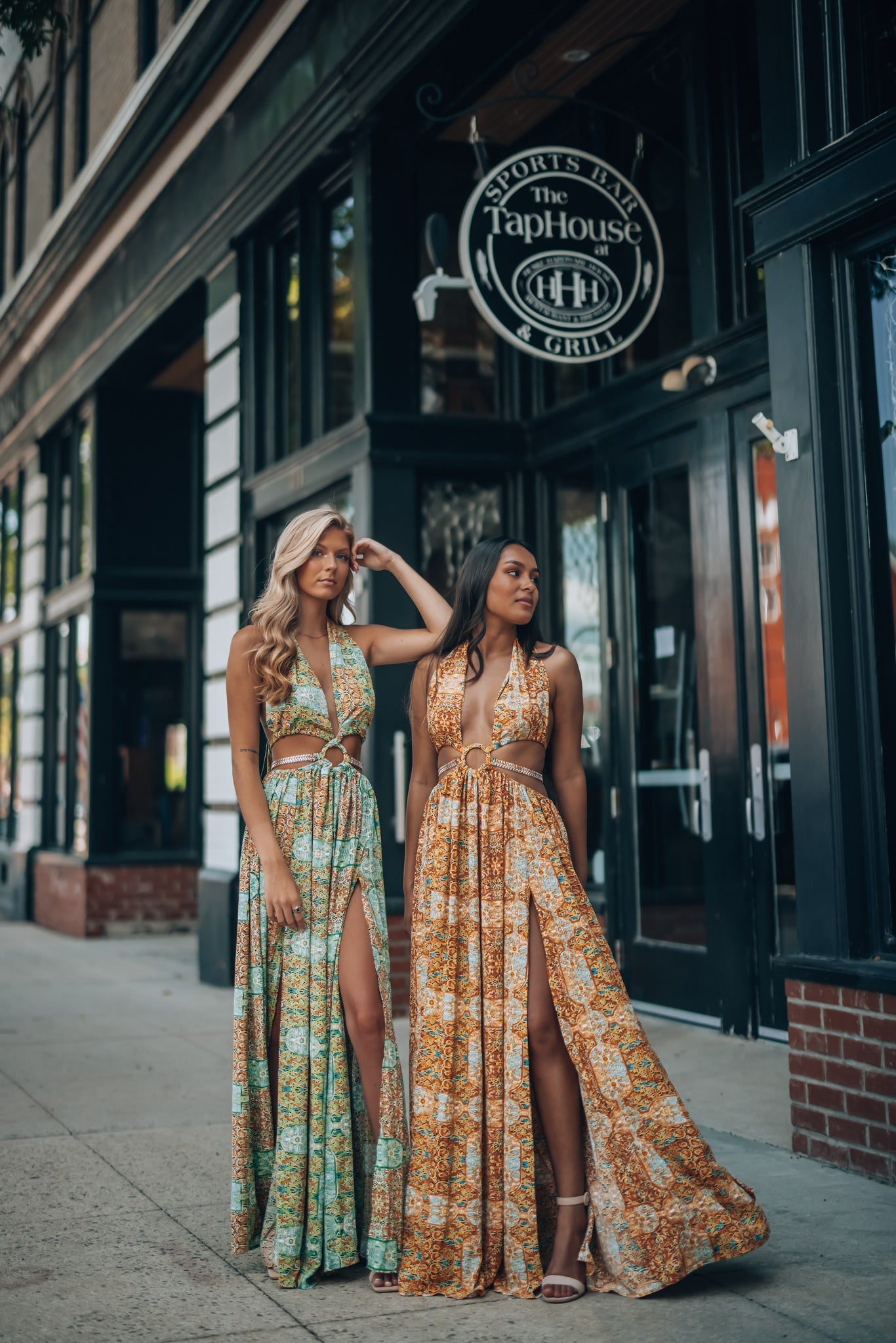 Virgin Islands Maxi Dress (Green)