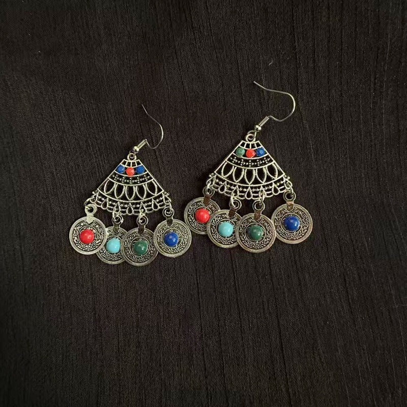Boho Vintage Tassel Ethnic Style Earrings Collection | Niche Design Personalized Jewelry