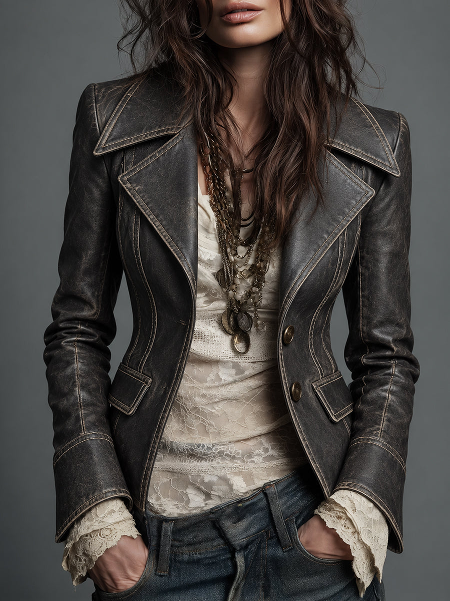 Burgundy Velvet Military Jacket