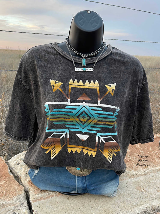 Women's cowboy print shirt 10