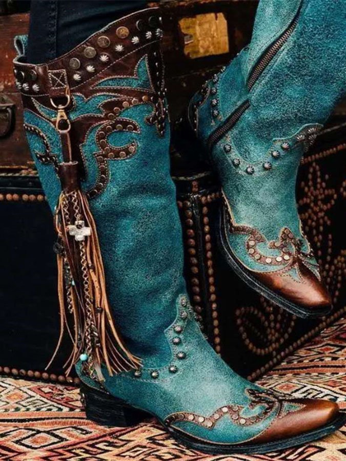 Women's Western Embroidered Boots