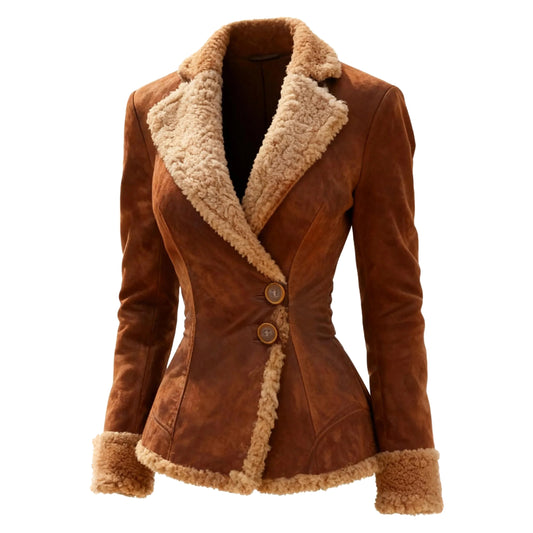 Women's Vintage Lapel Jacket Tops