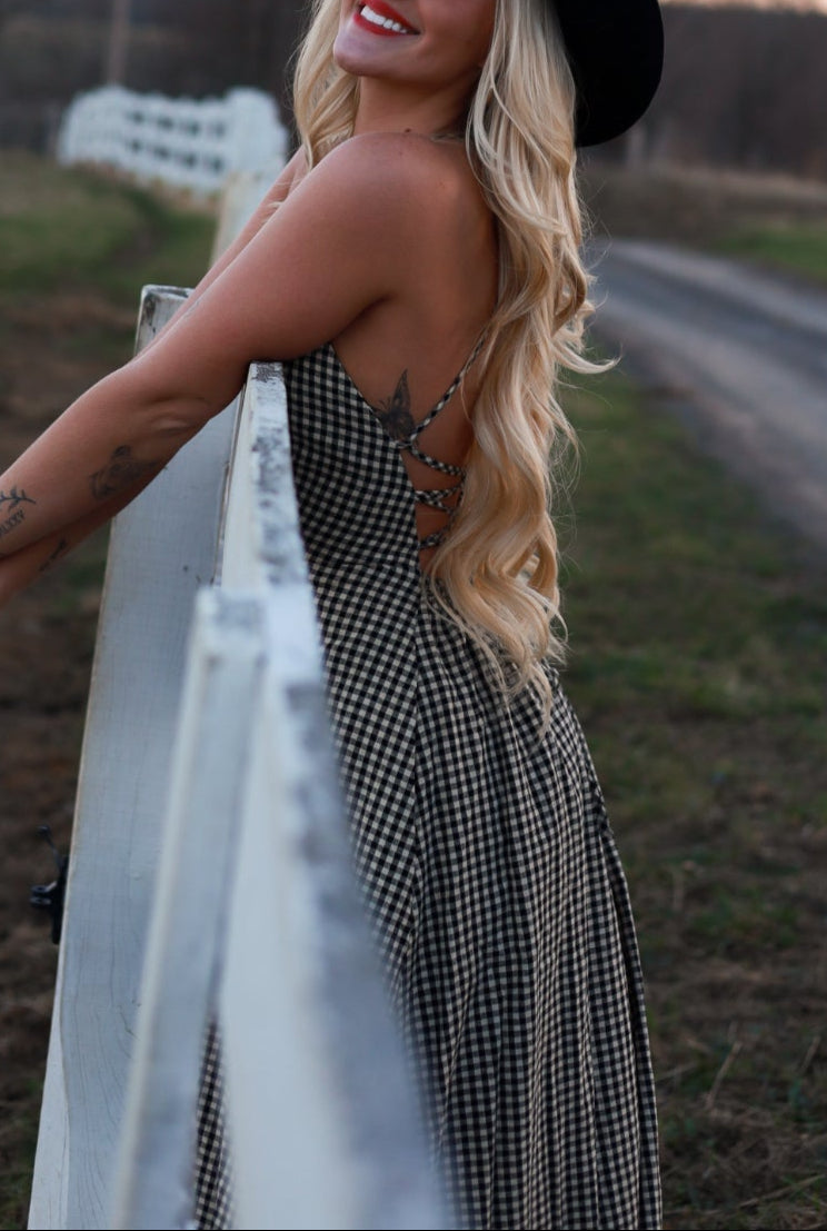 Homestead Gingham Dress
