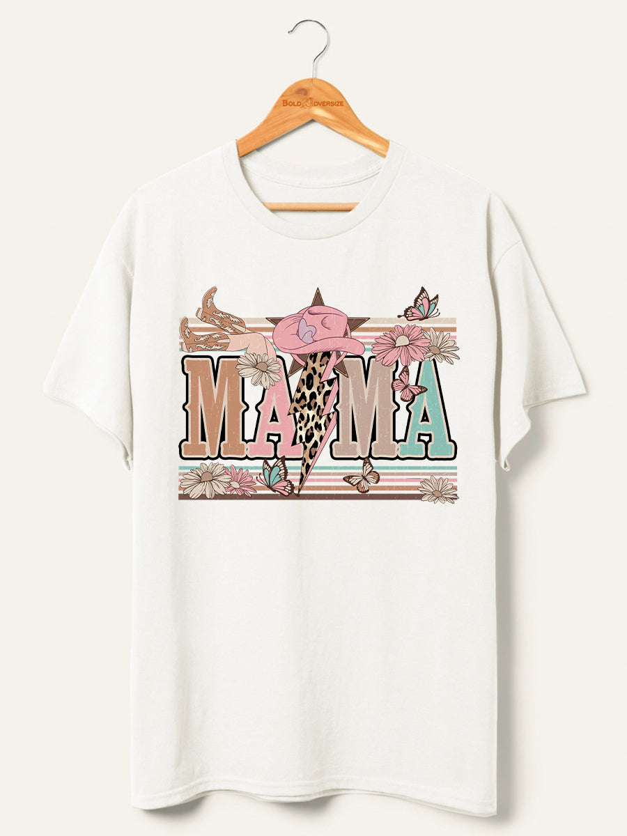 Vintage Cowboy Mama Tee