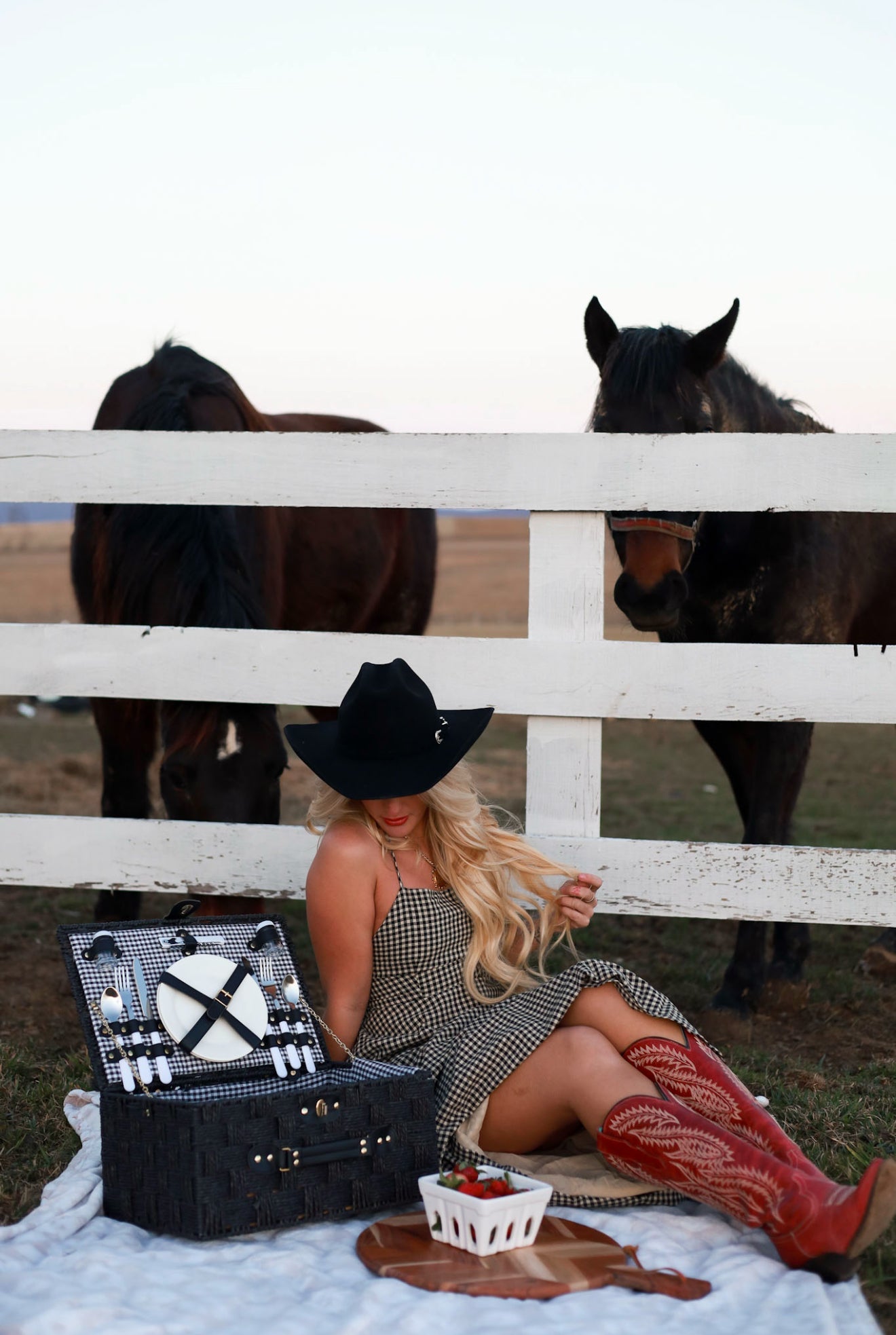 Homestead Gingham Dress
