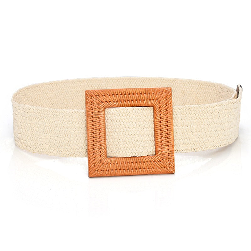 Boho Vacation Linen Braided Belt