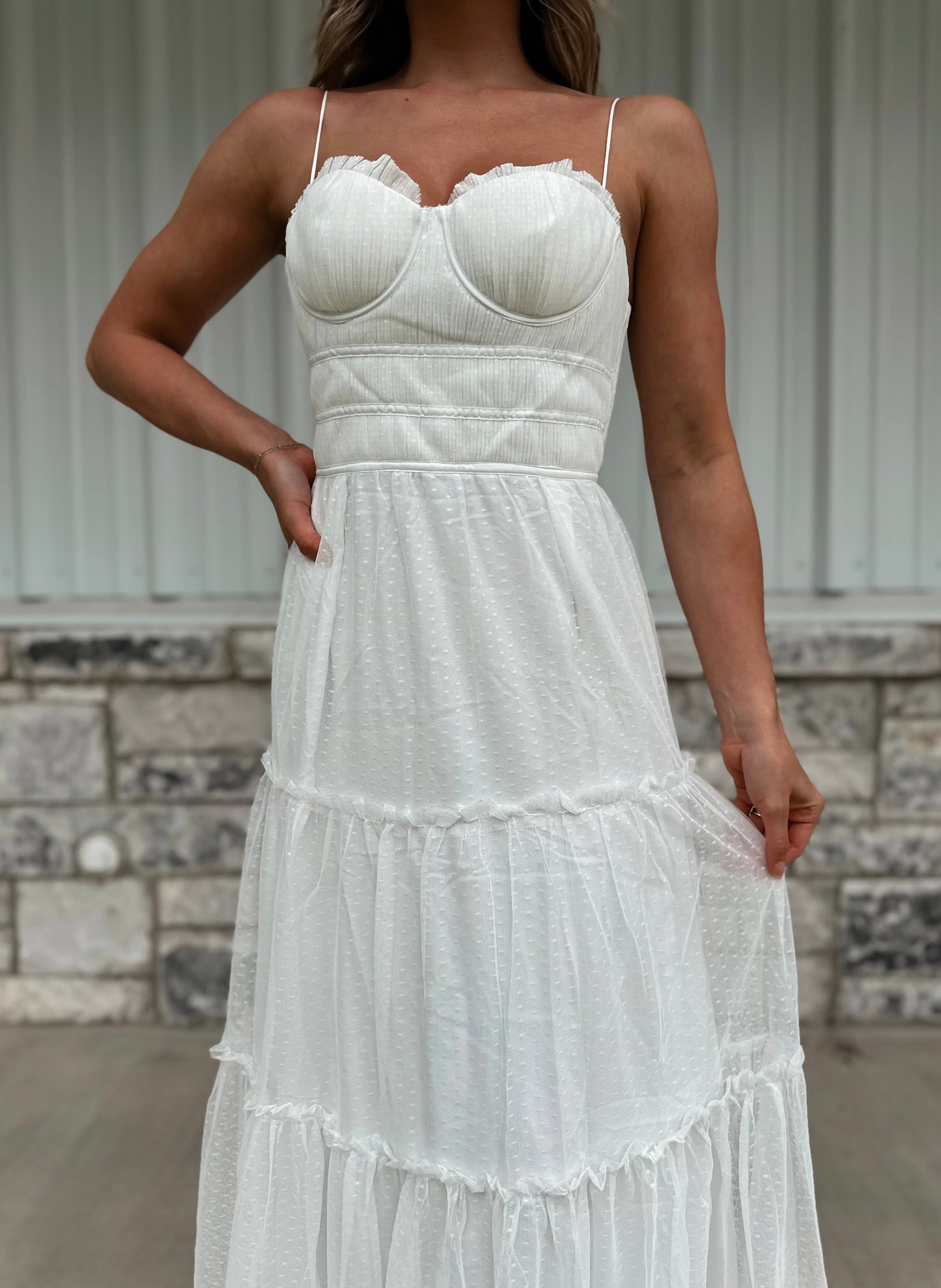 Bubbly Bride Maxi Dress