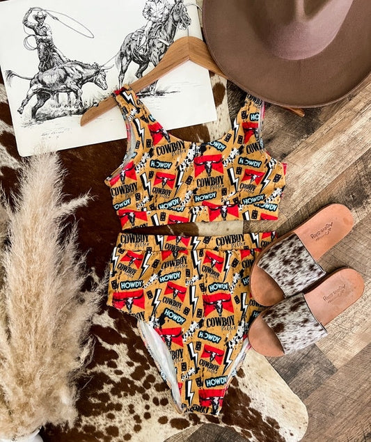 Cowboy Killer High Waist Swimsuit