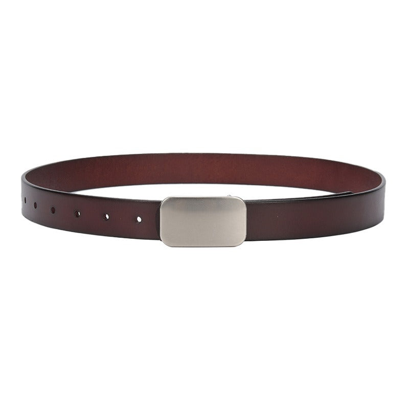 Retro First Layer Cowhide Belt