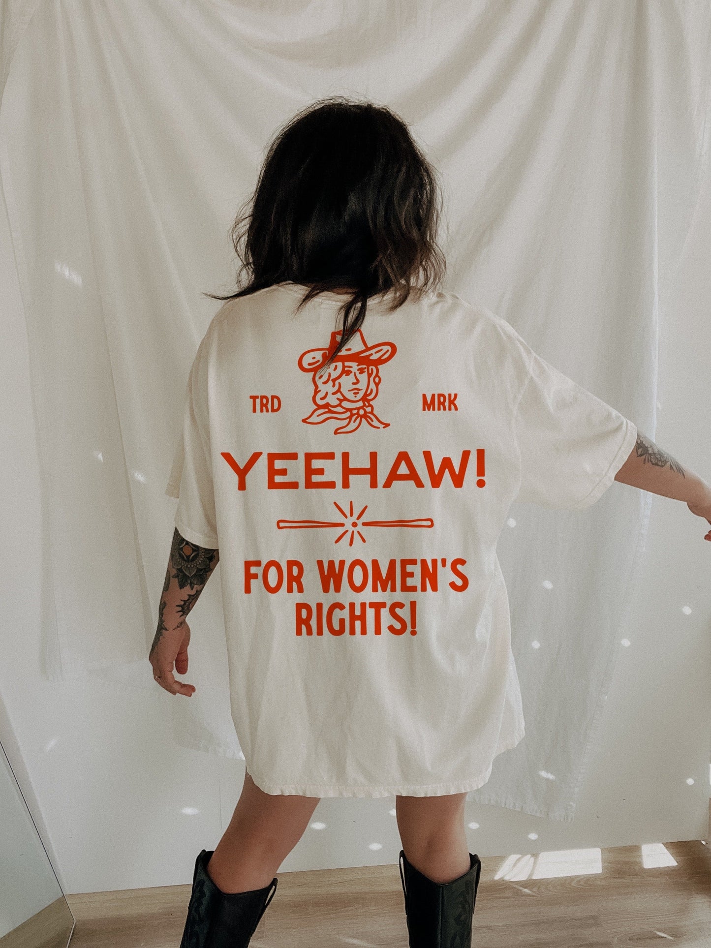 Vintage Yeehaw! For Women’s Rights T-Shirt