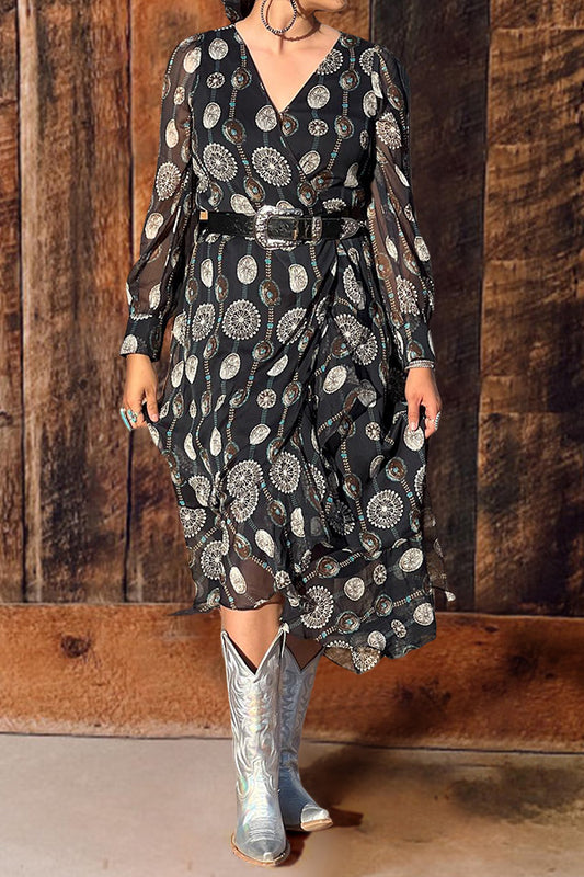 Casual Printed Dress