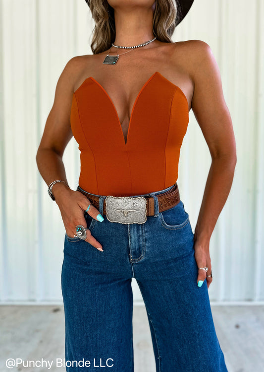 Desert Orange Bodysuit