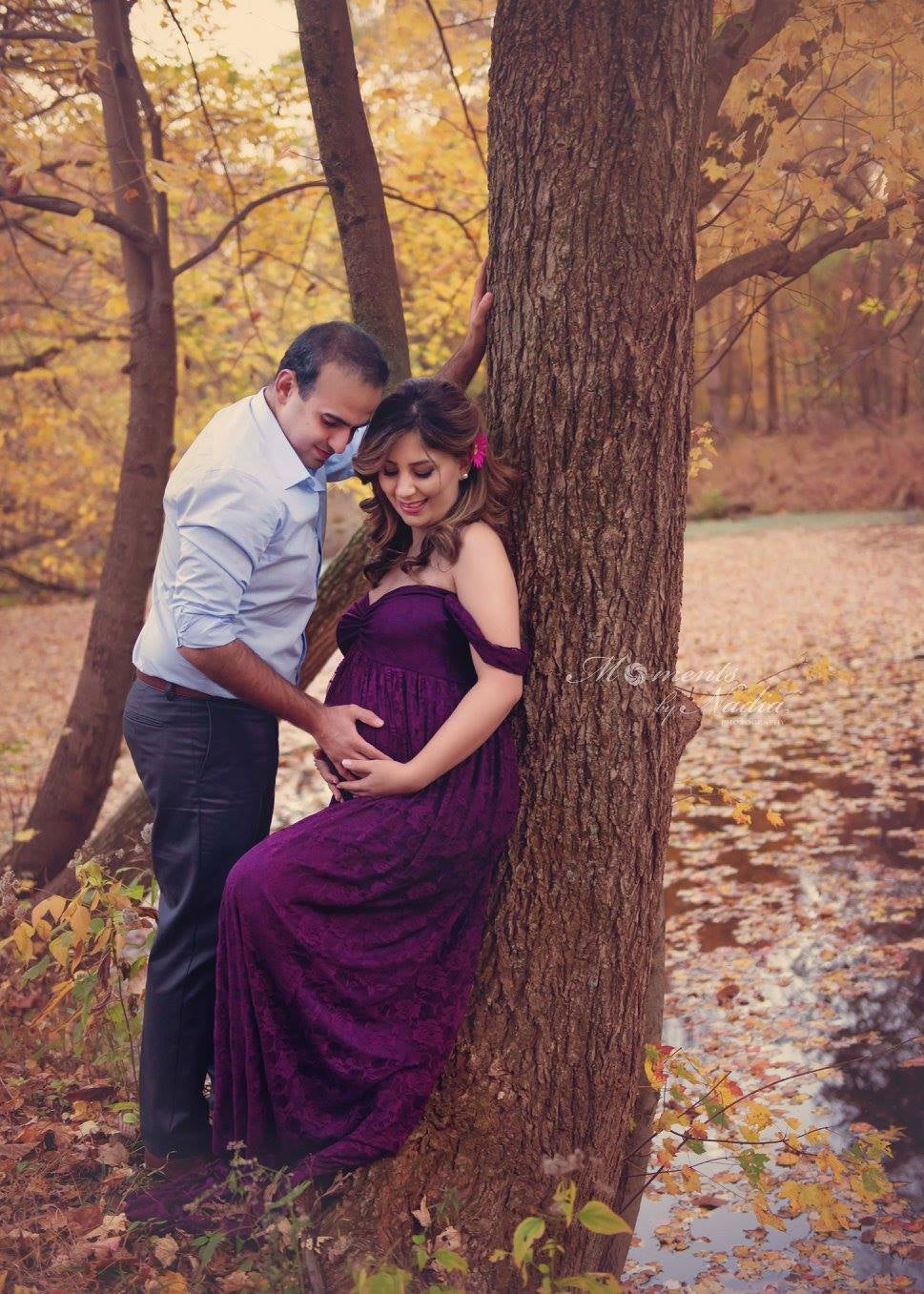 Maternity Photo Shoot Off Shoulder Lace Trailing Maxi Dress