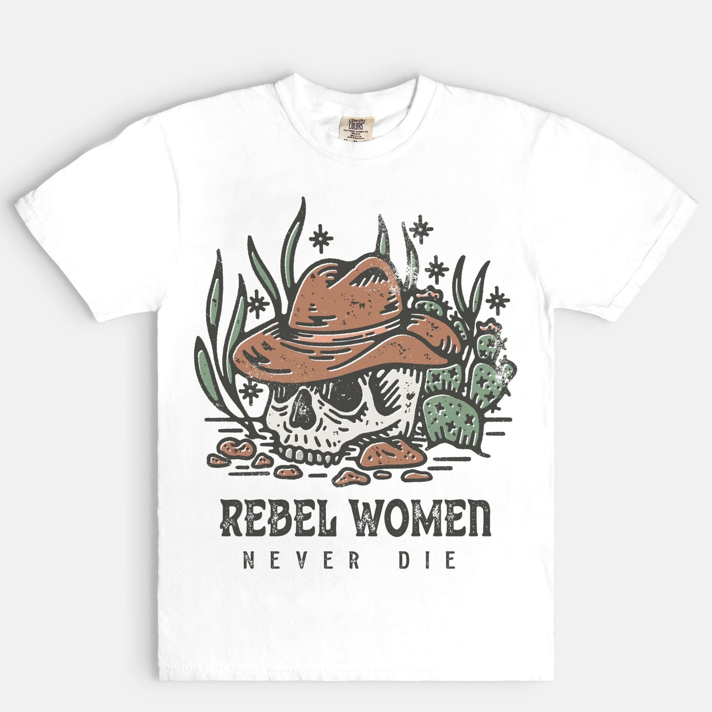 Vintage Rebel Women Never Die