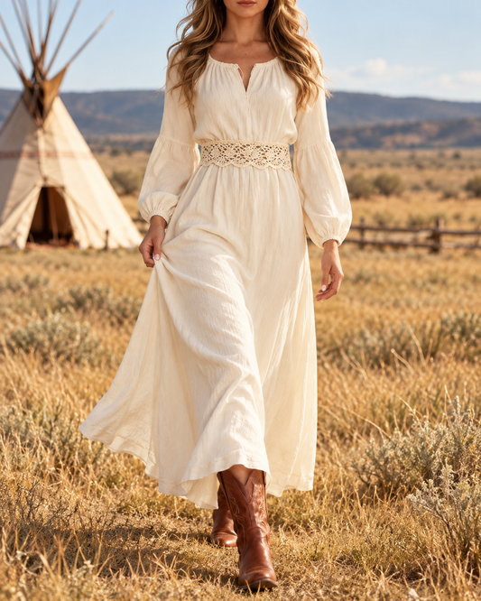 Fashionable Design Casual Long Dress