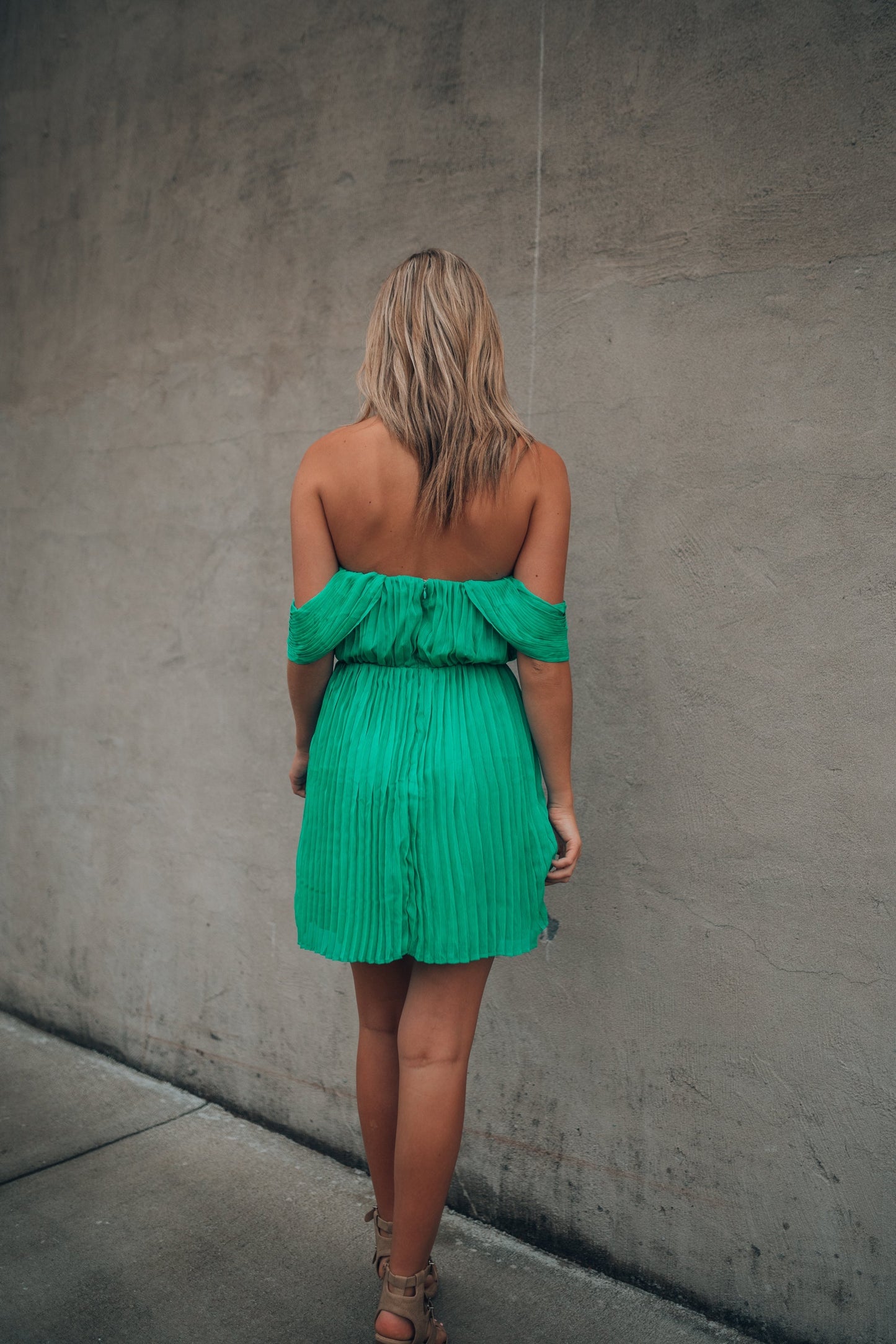 Making Moves Mini Dress (Jade)
