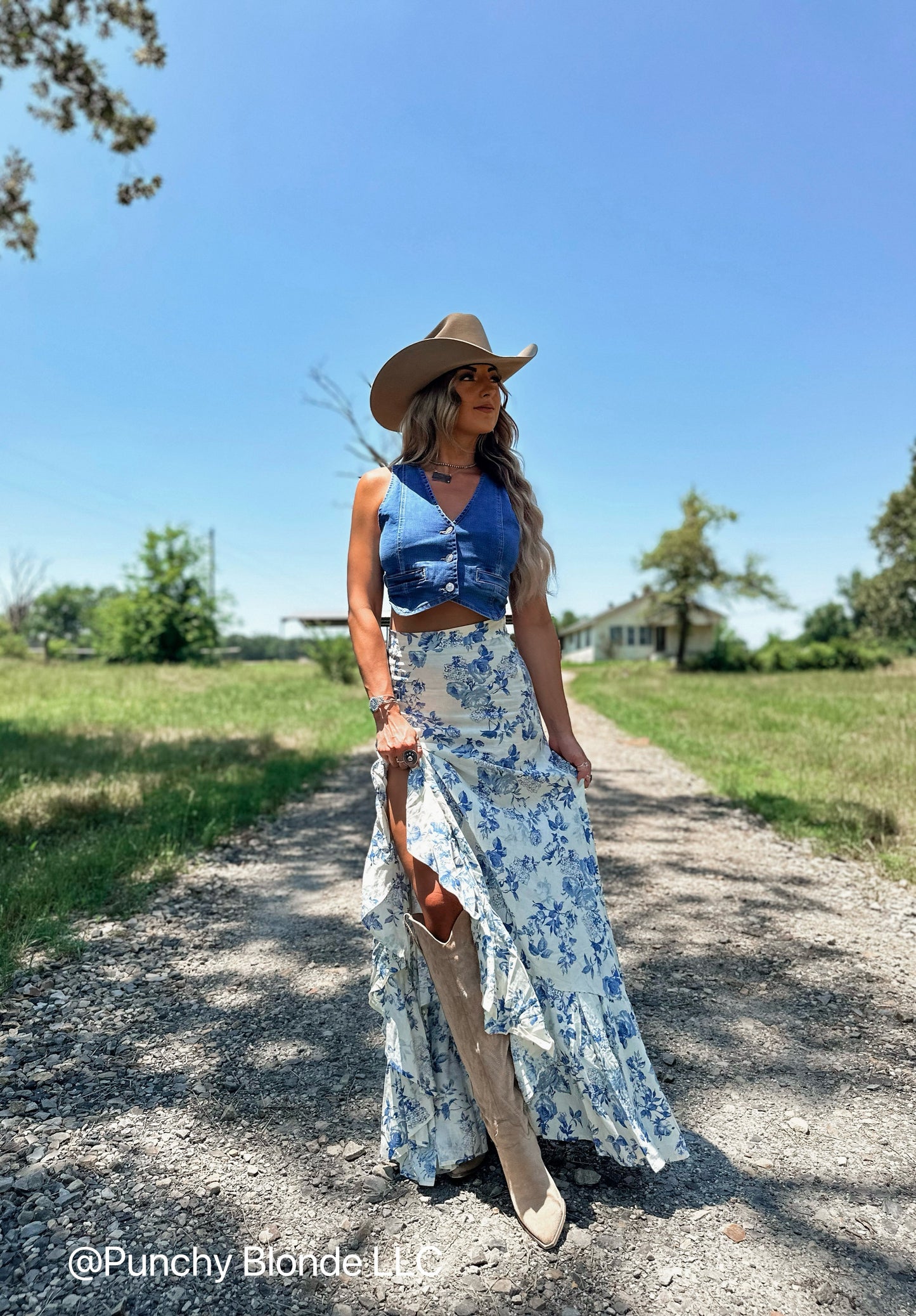 Southern Twine Maxi Skirt