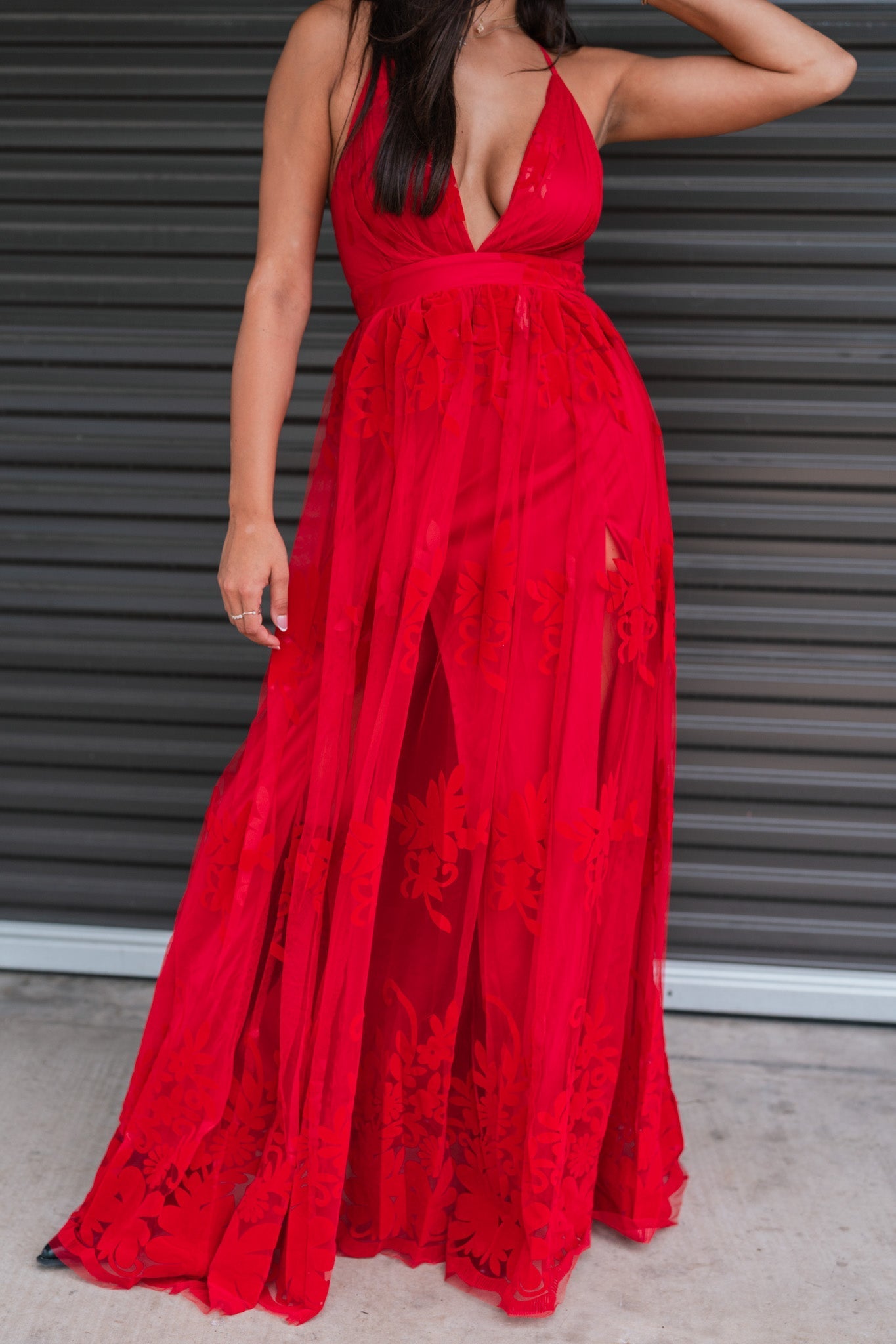 All My Love Maxi Gown (Red)