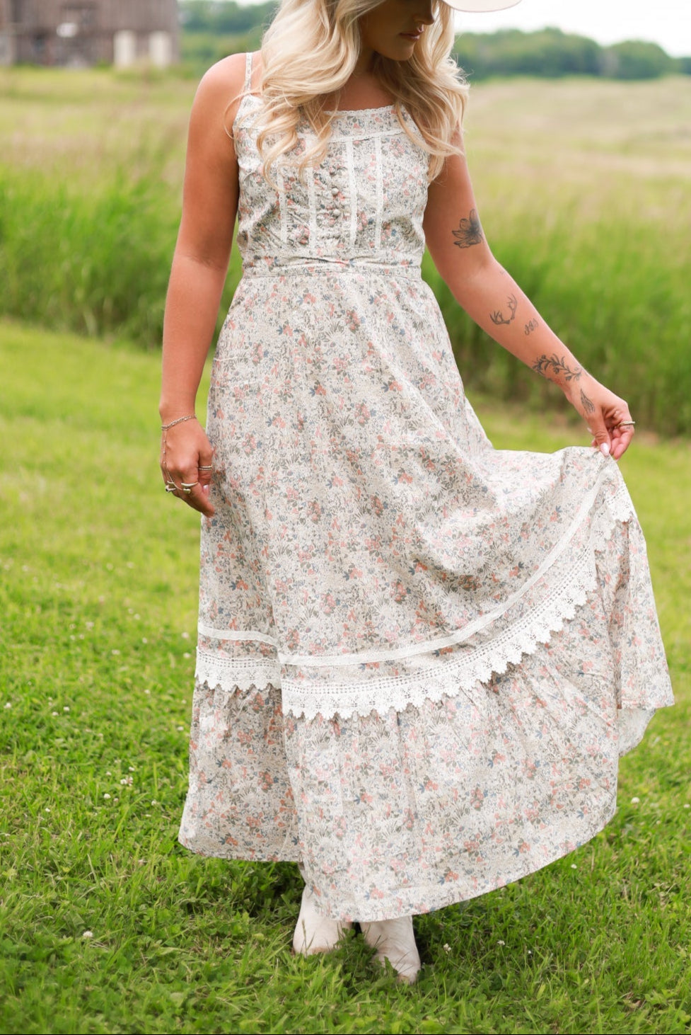 Stonebrook Maxi Dress - Rosemilk