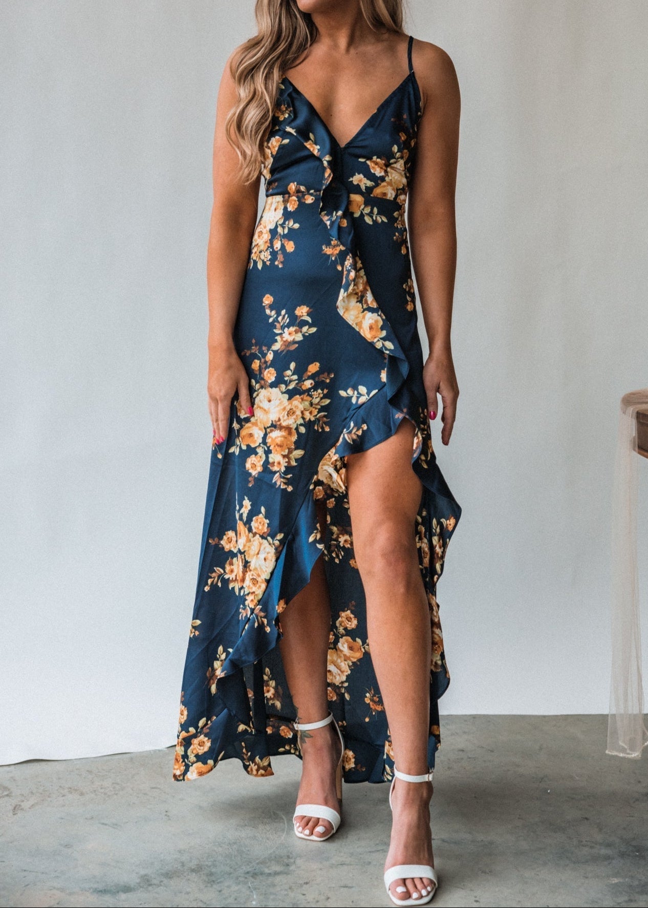 Axe Floral Maxi Dress