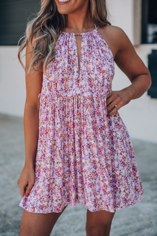 Fancy Me Floral Mini Dress