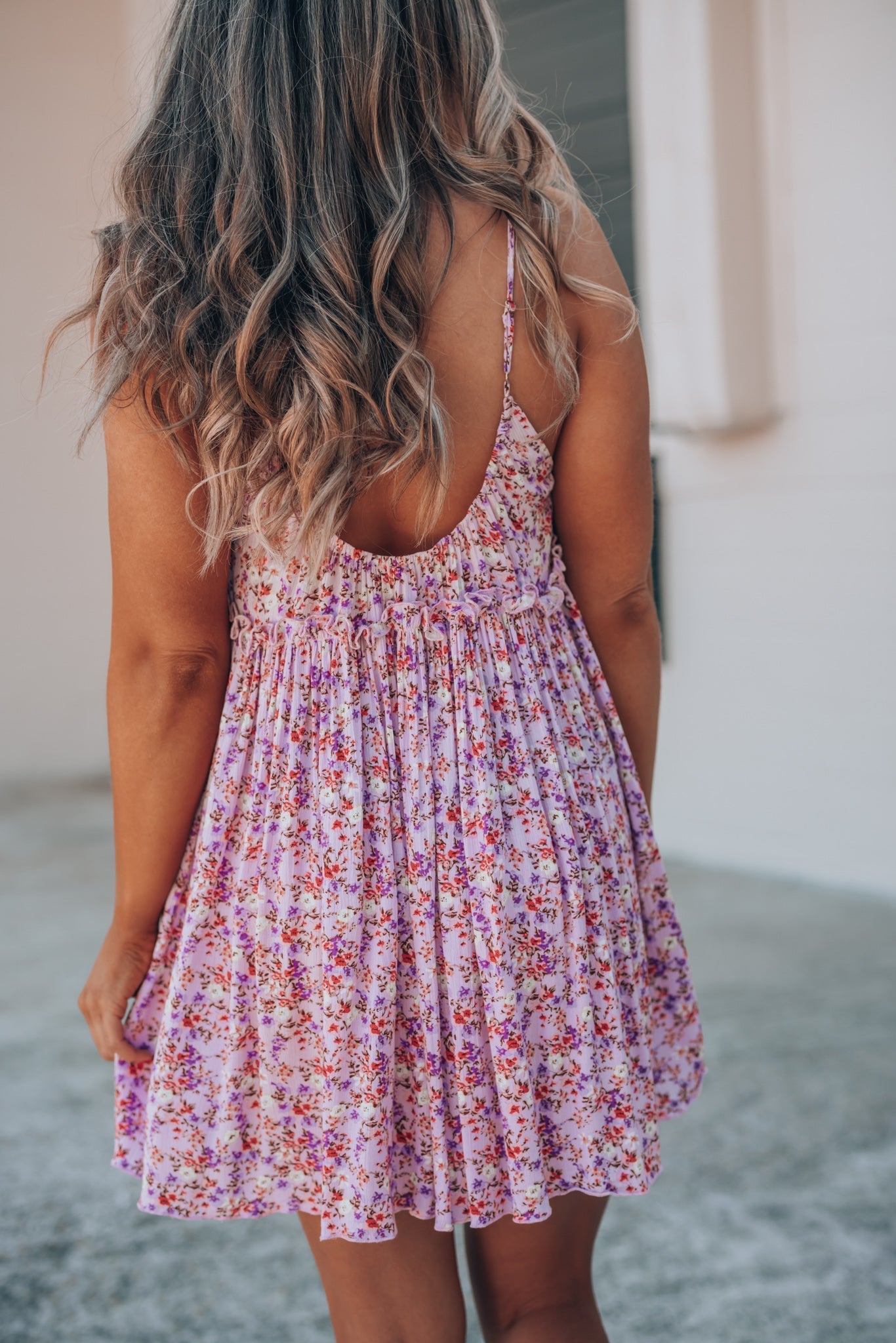 Fancy Me Floral Mini Dress
