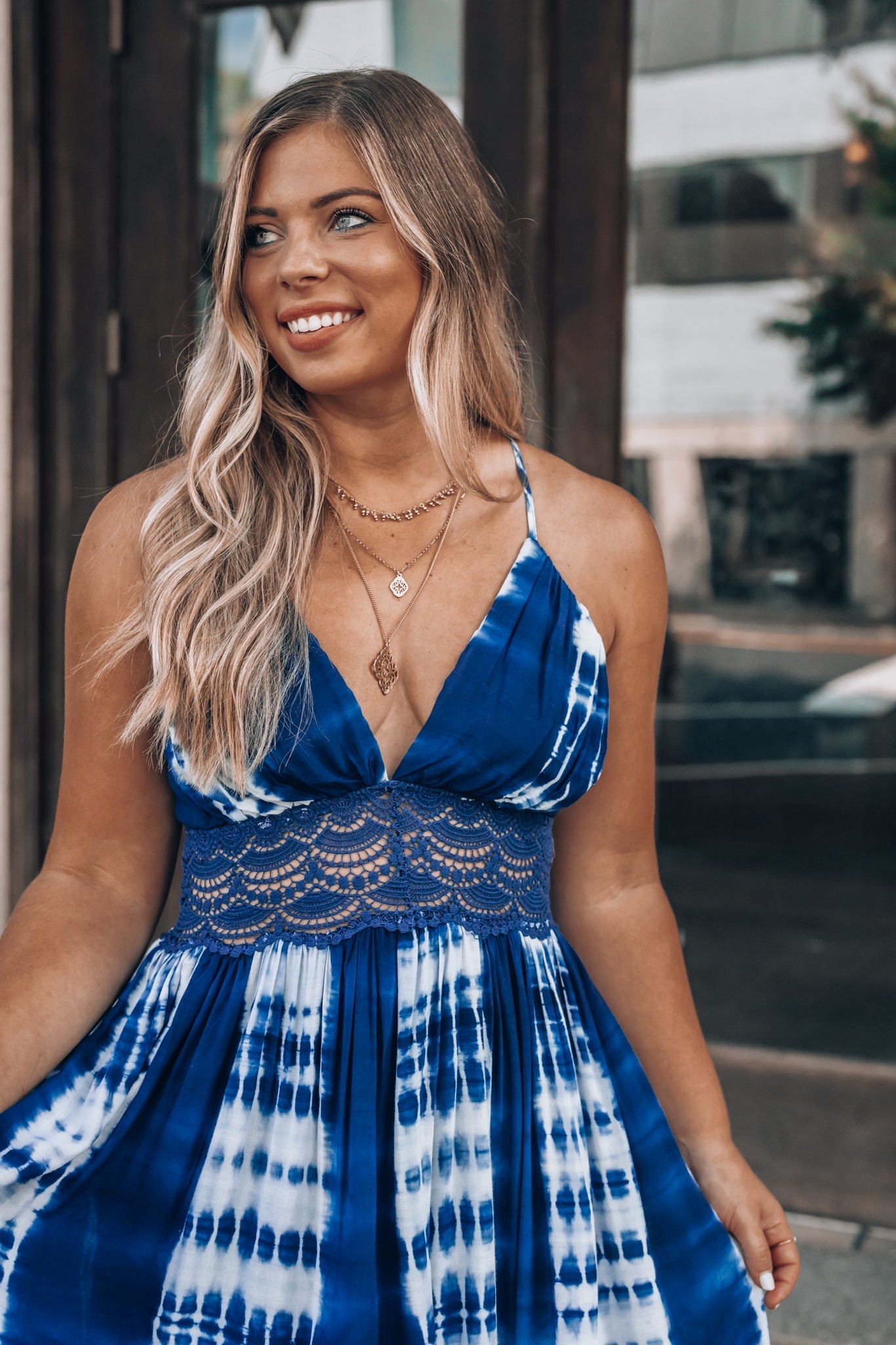Shifted Thoughts Tie Dye Maxi Dress