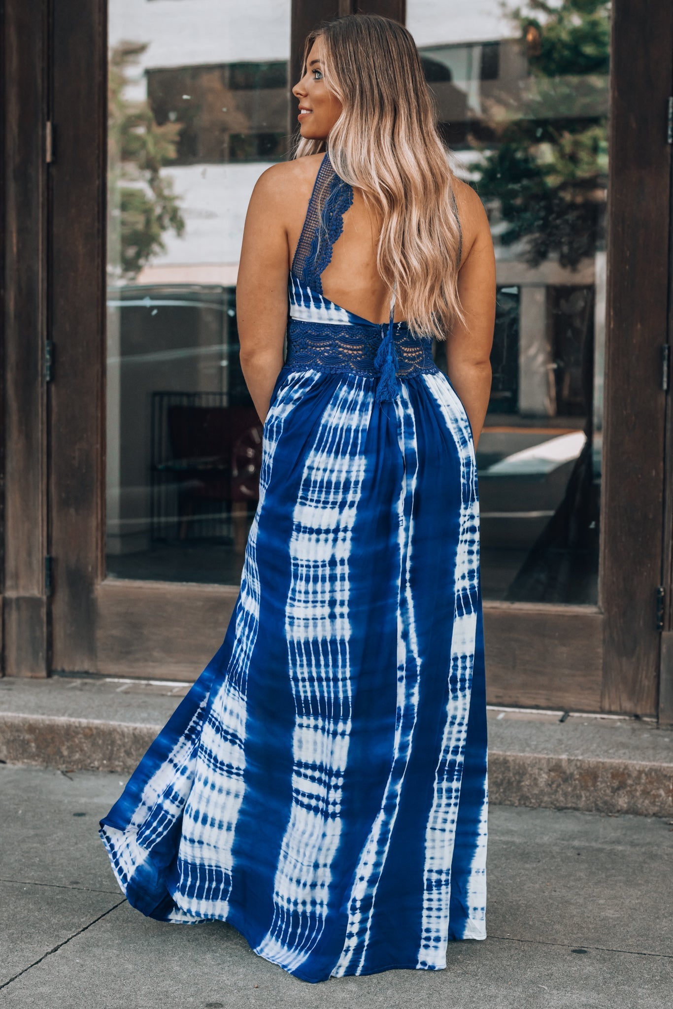 Shifted Thoughts Tie Dye Maxi Dress