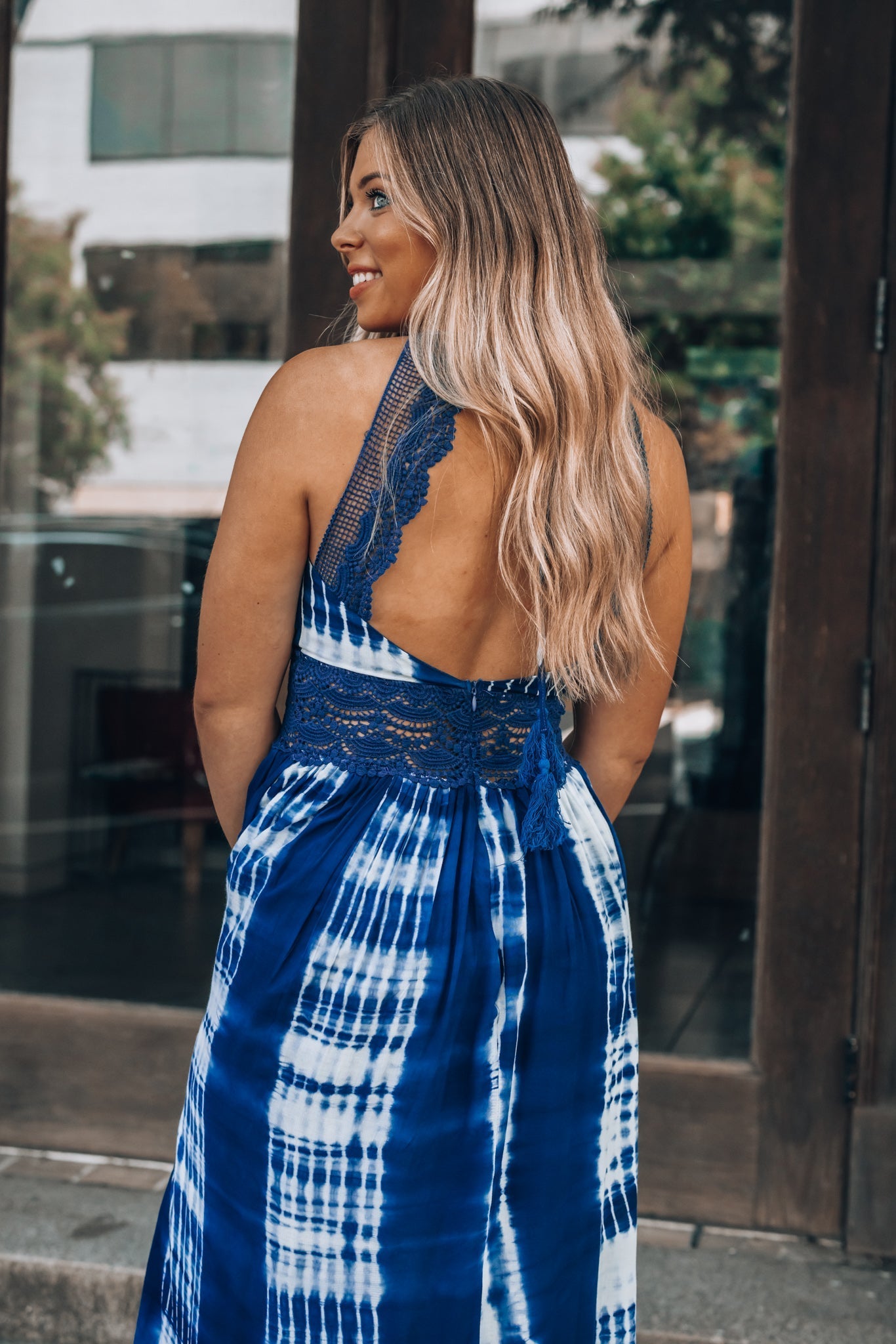 Shifted Thoughts Tie Dye Maxi Dress