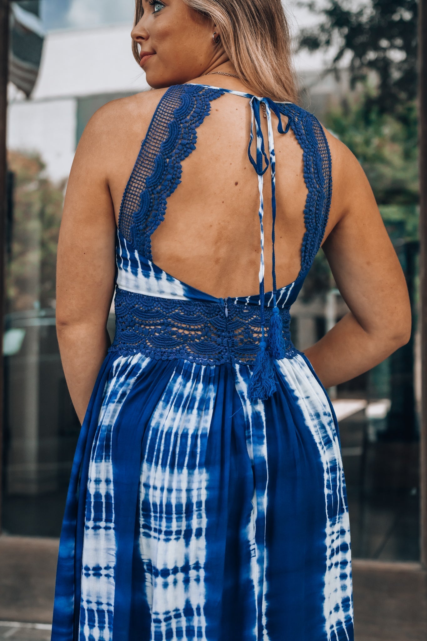 Shifted Thoughts Tie Dye Maxi Dress