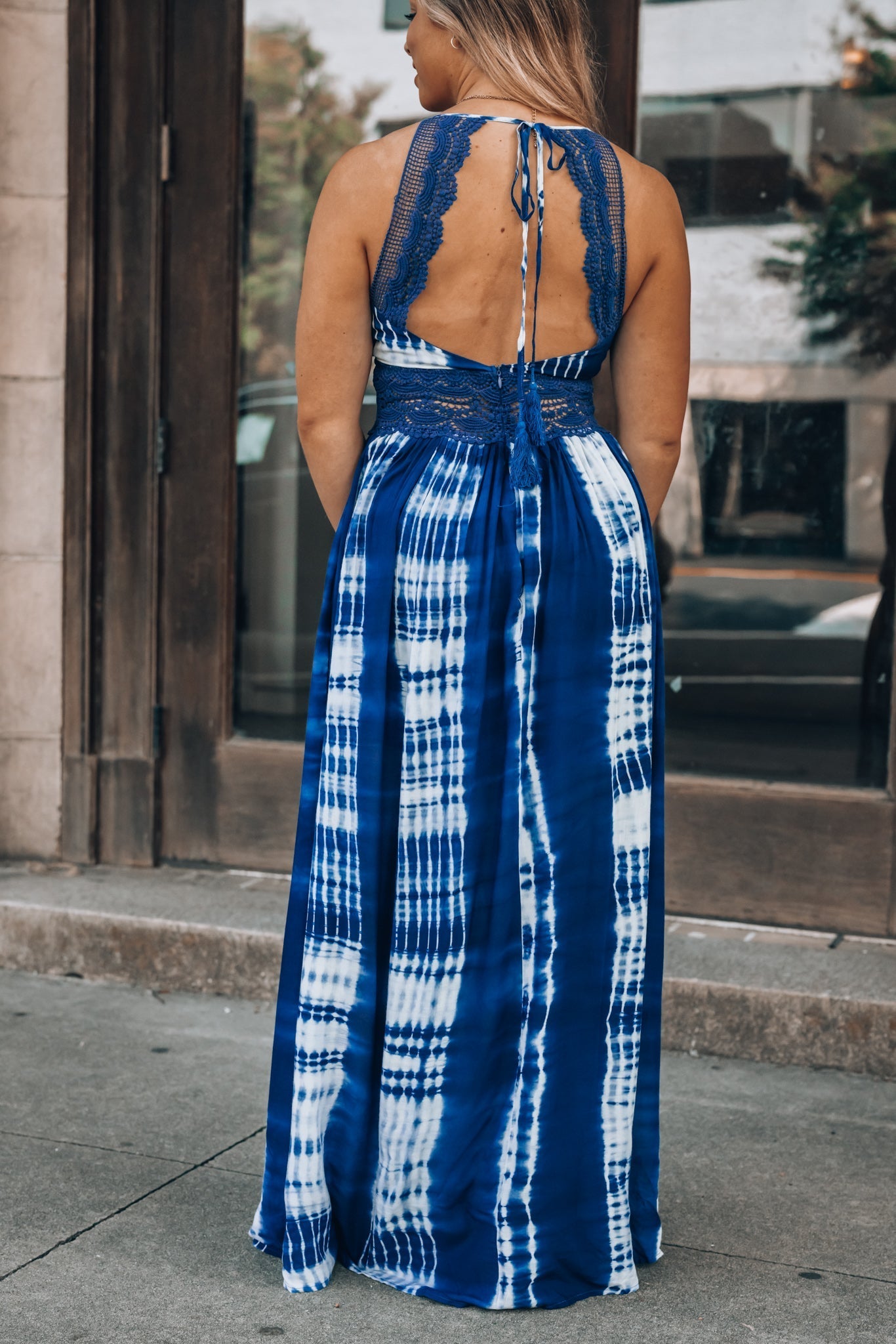 Shifted Thoughts Tie Dye Maxi Dress