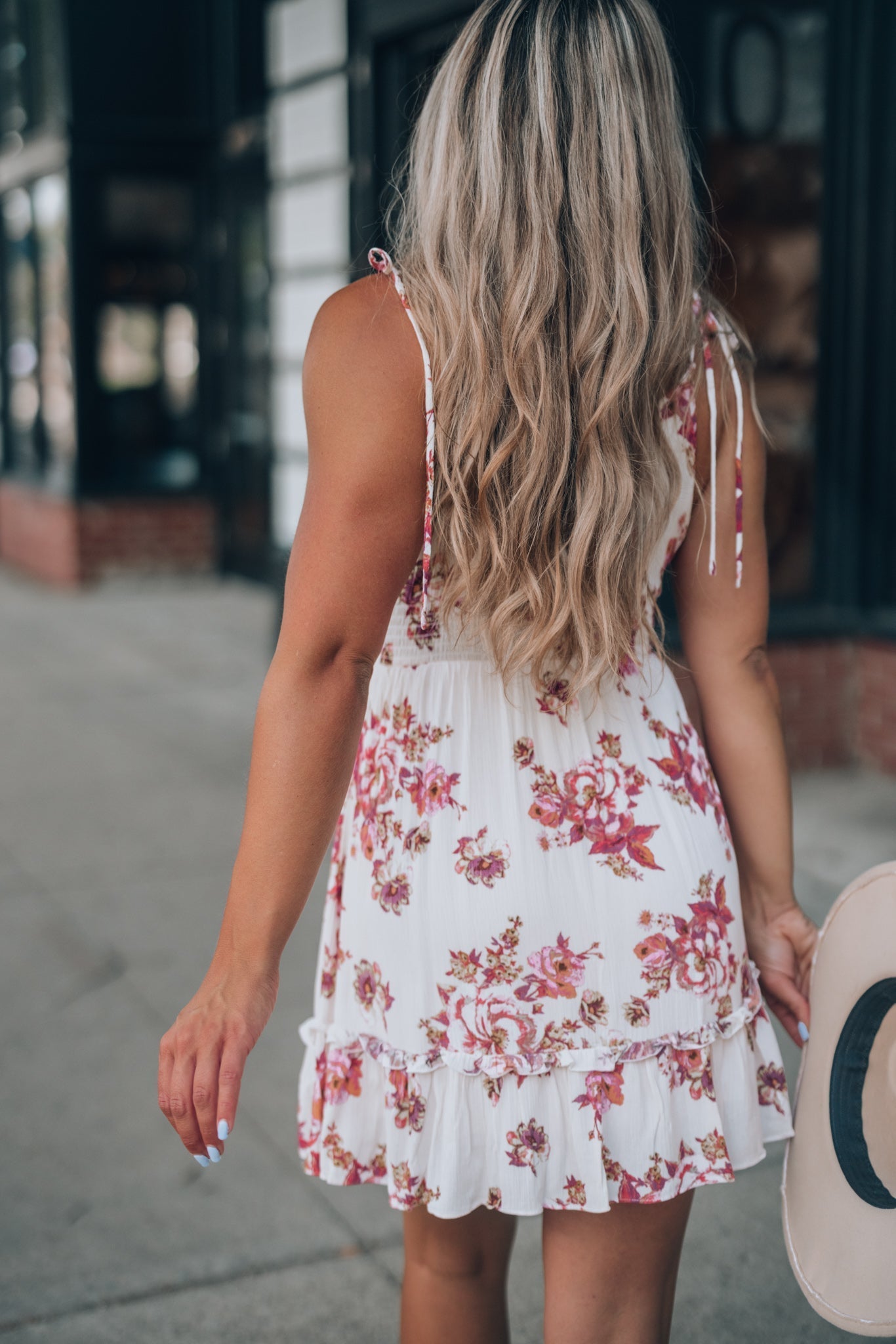 Carry On Floral Mini Dress