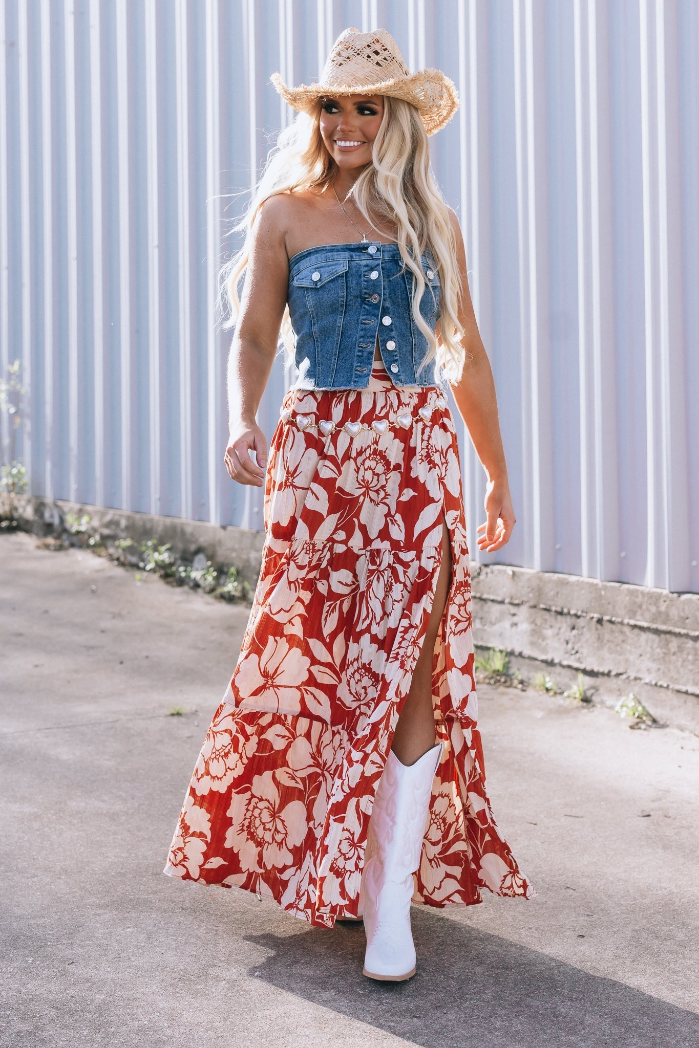 Tangerine Dream Maxi Skirt