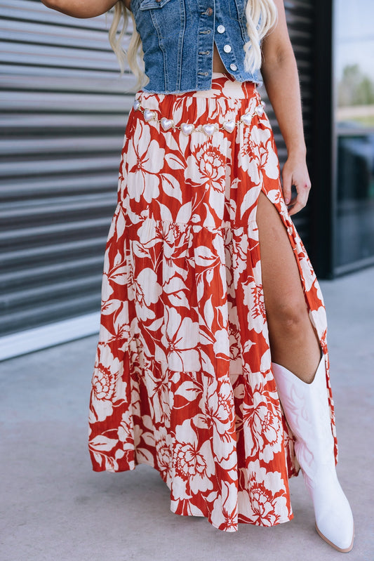 Tangerine Dream Maxi Skirt