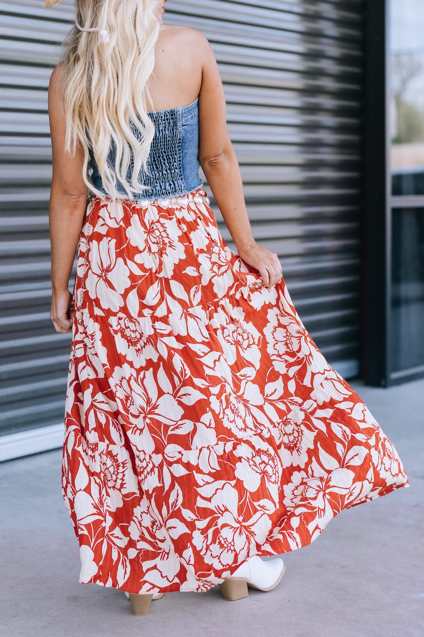 Tangerine Dream Maxi Skirt