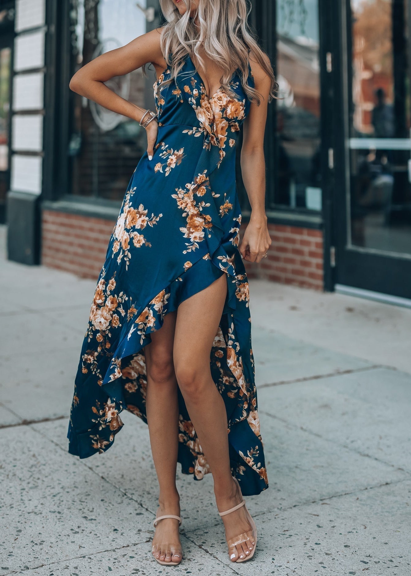 Axe Floral Maxi Dress