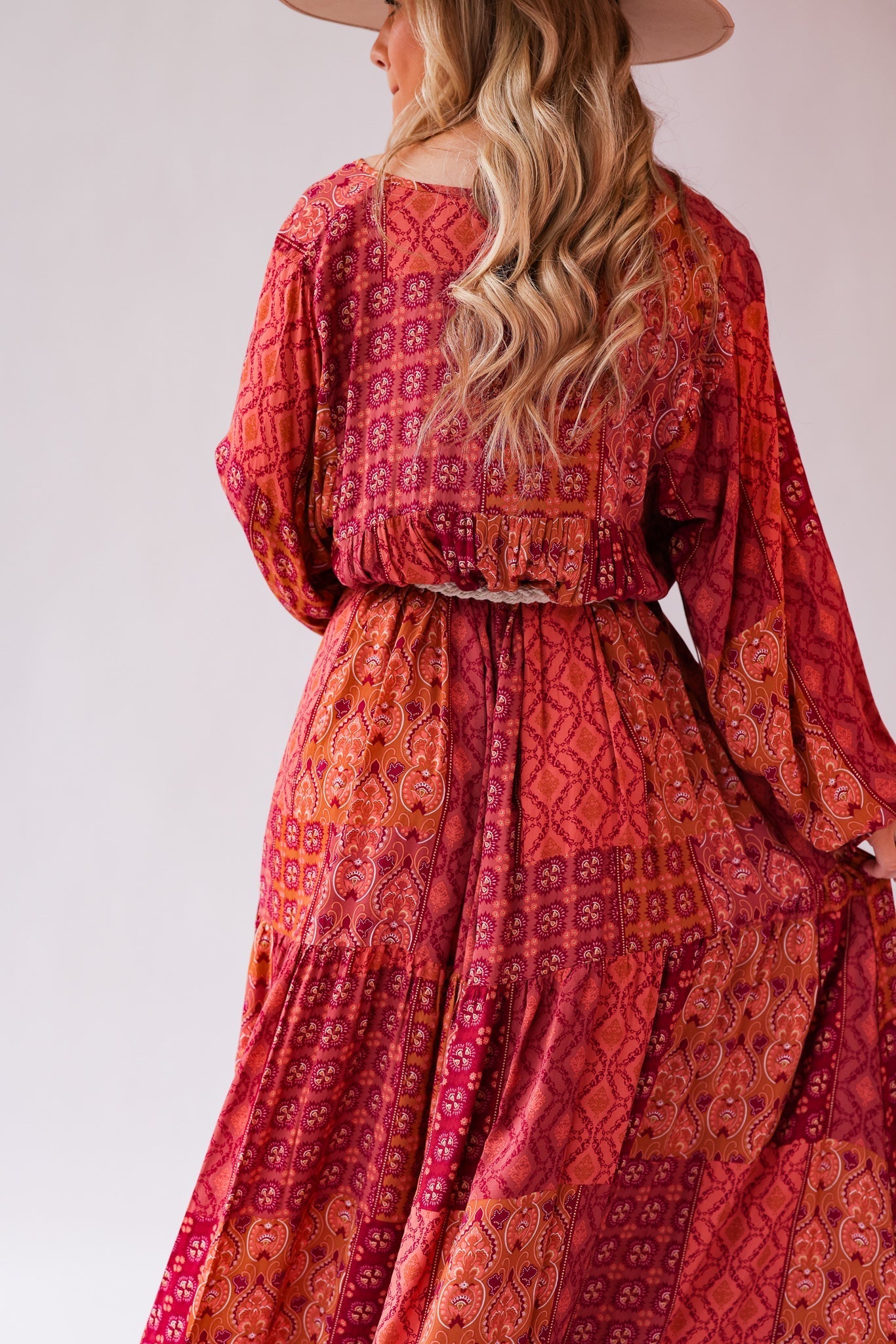 Eileen Paisley Maxi Dress