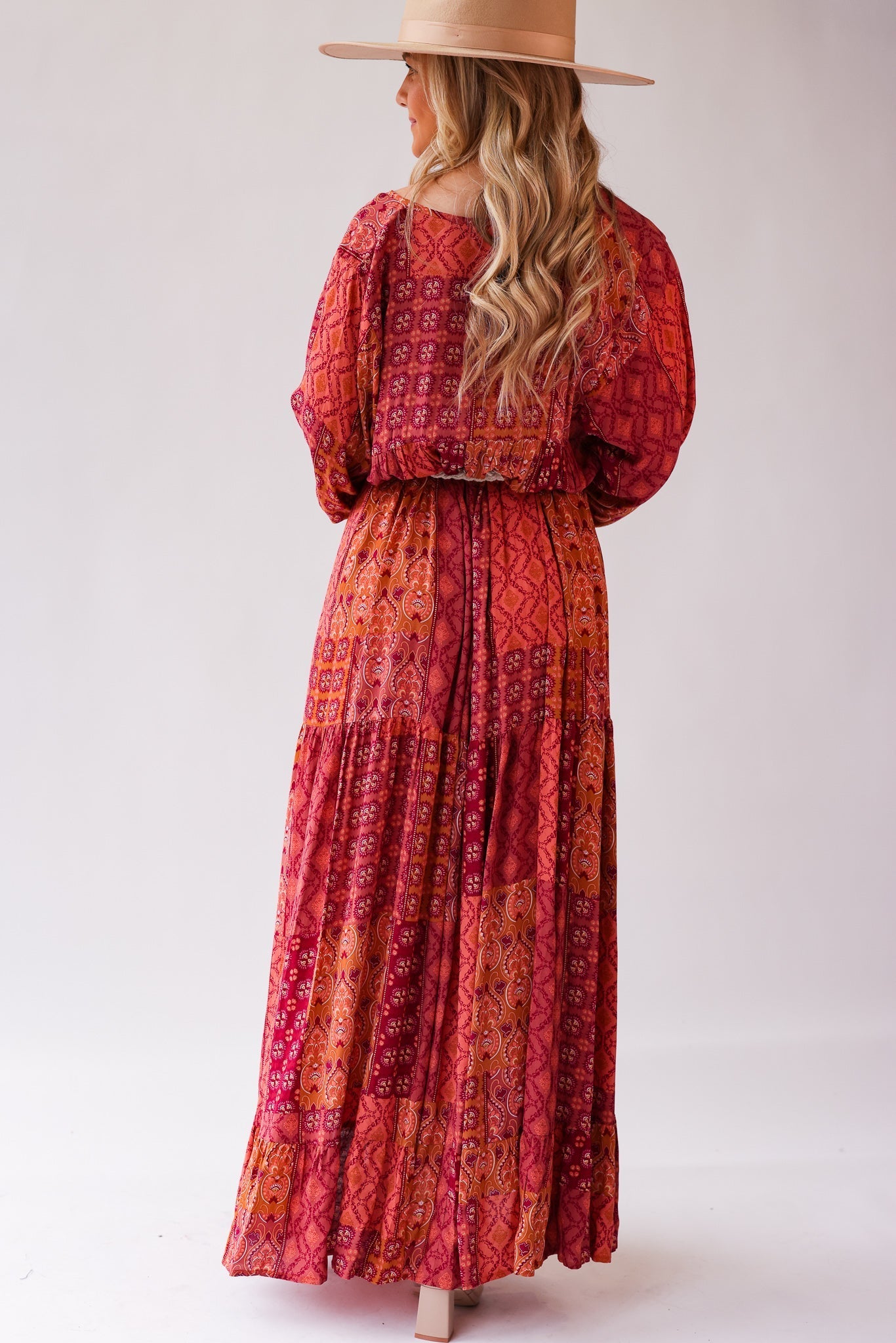 Eileen Paisley Maxi Dress