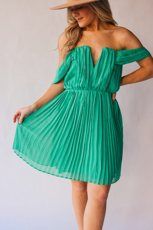 Making Moves Mini Dress (Jade)