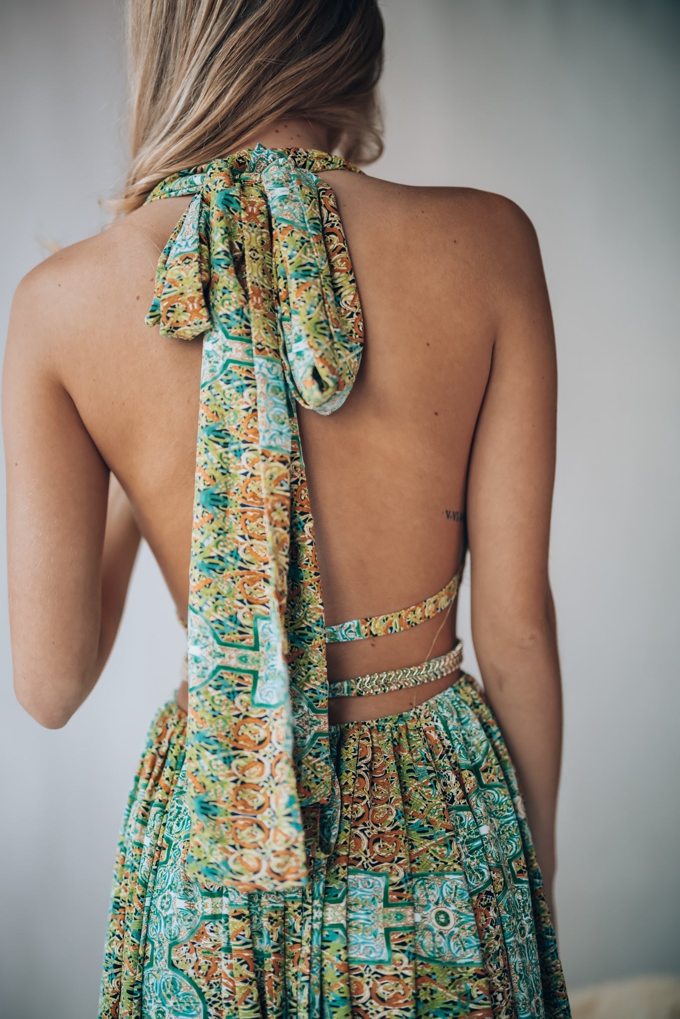 Virgin Islands Maxi Dress (Green)