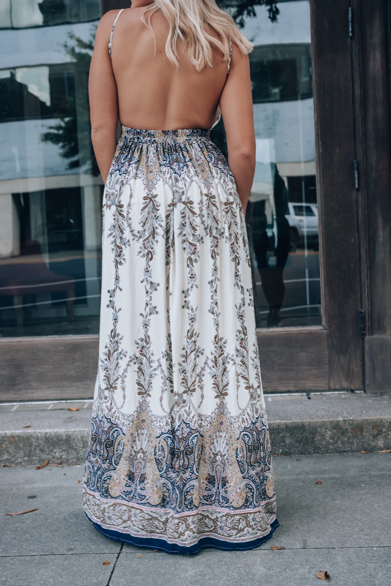 Yesenia Maxi Dress (Navy)