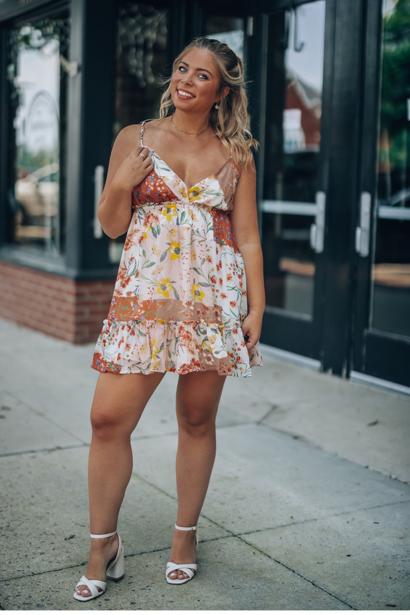Strawberry Fields Mini Dress