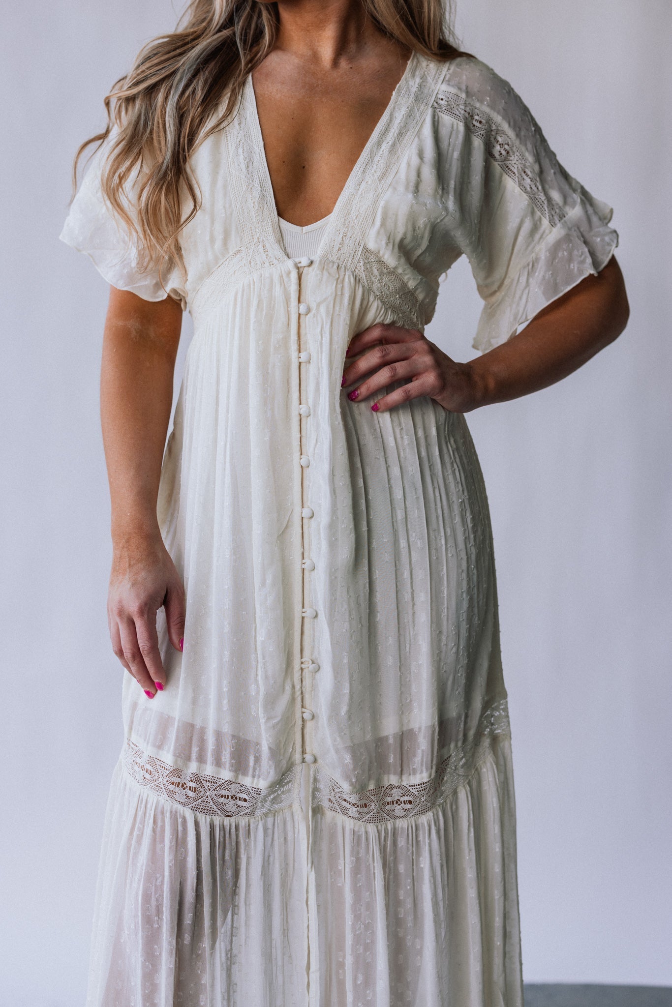 Here She Comes Midi Dress