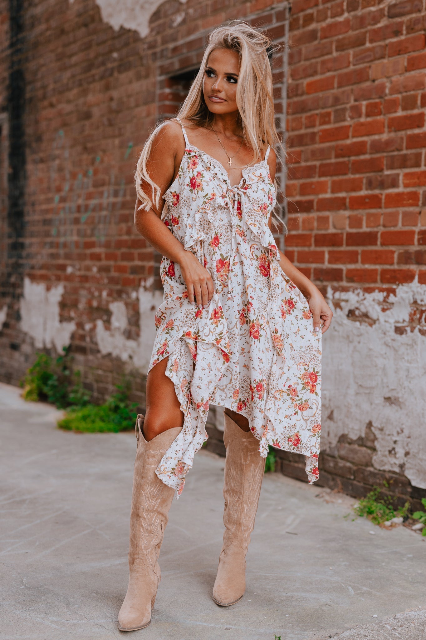 Marigold Meadow Mini Dress