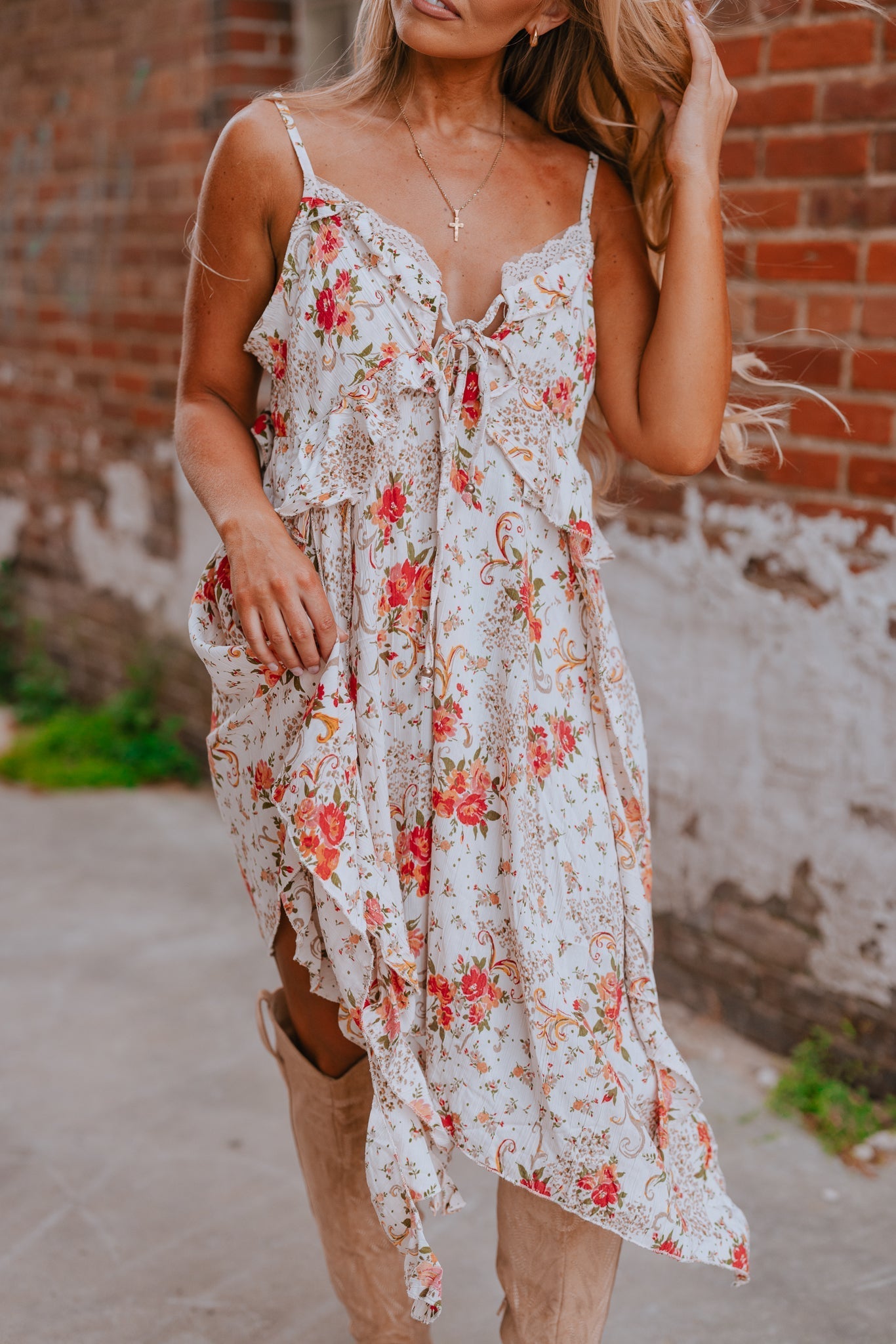 Marigold Meadow Mini Dress