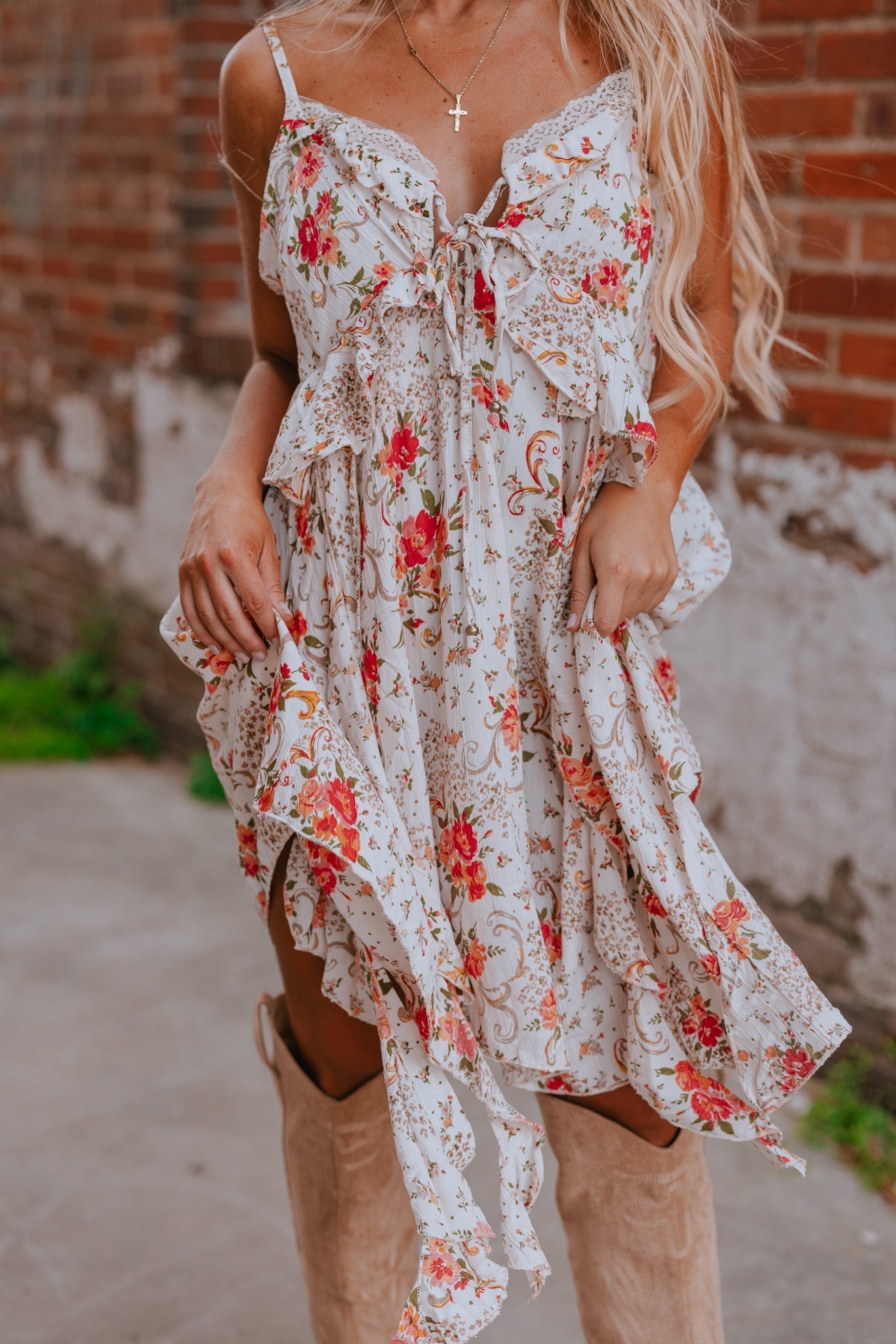 Marigold Meadow Mini Dress