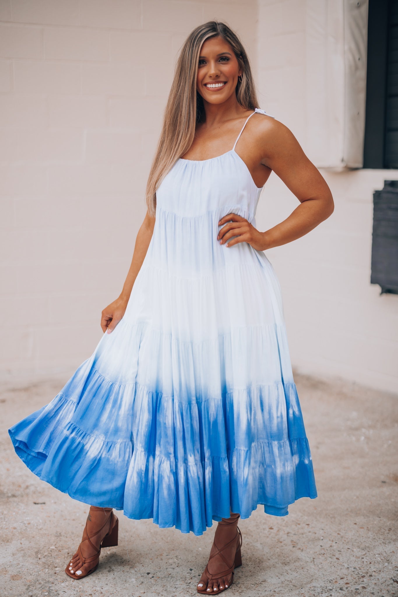 Indy Tie Dye Midi Dress