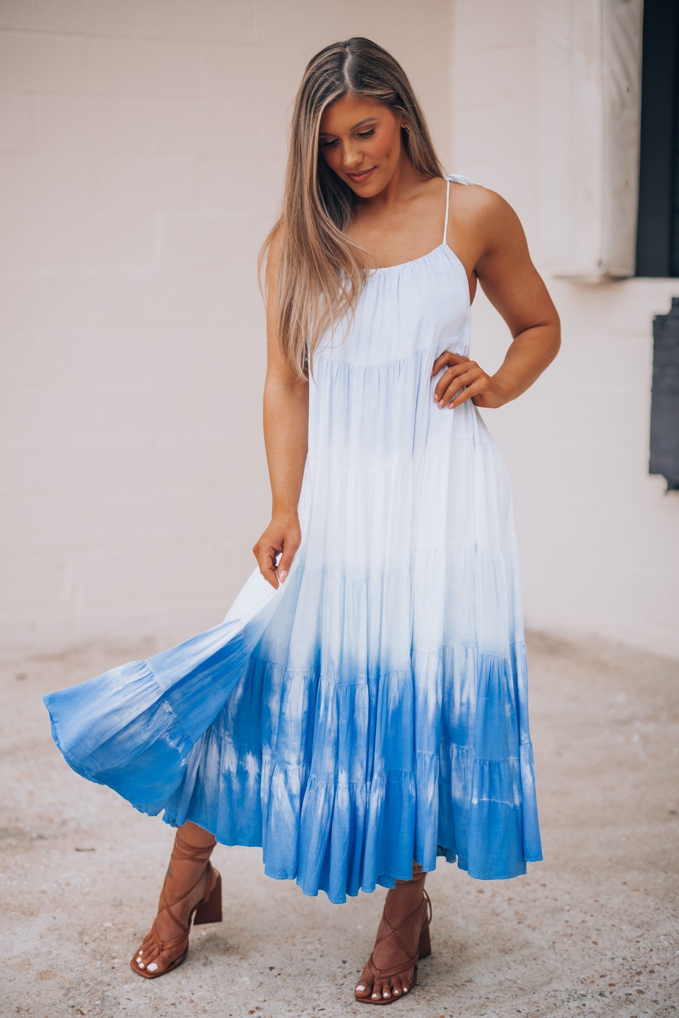Indy Tie Dye Midi Dress